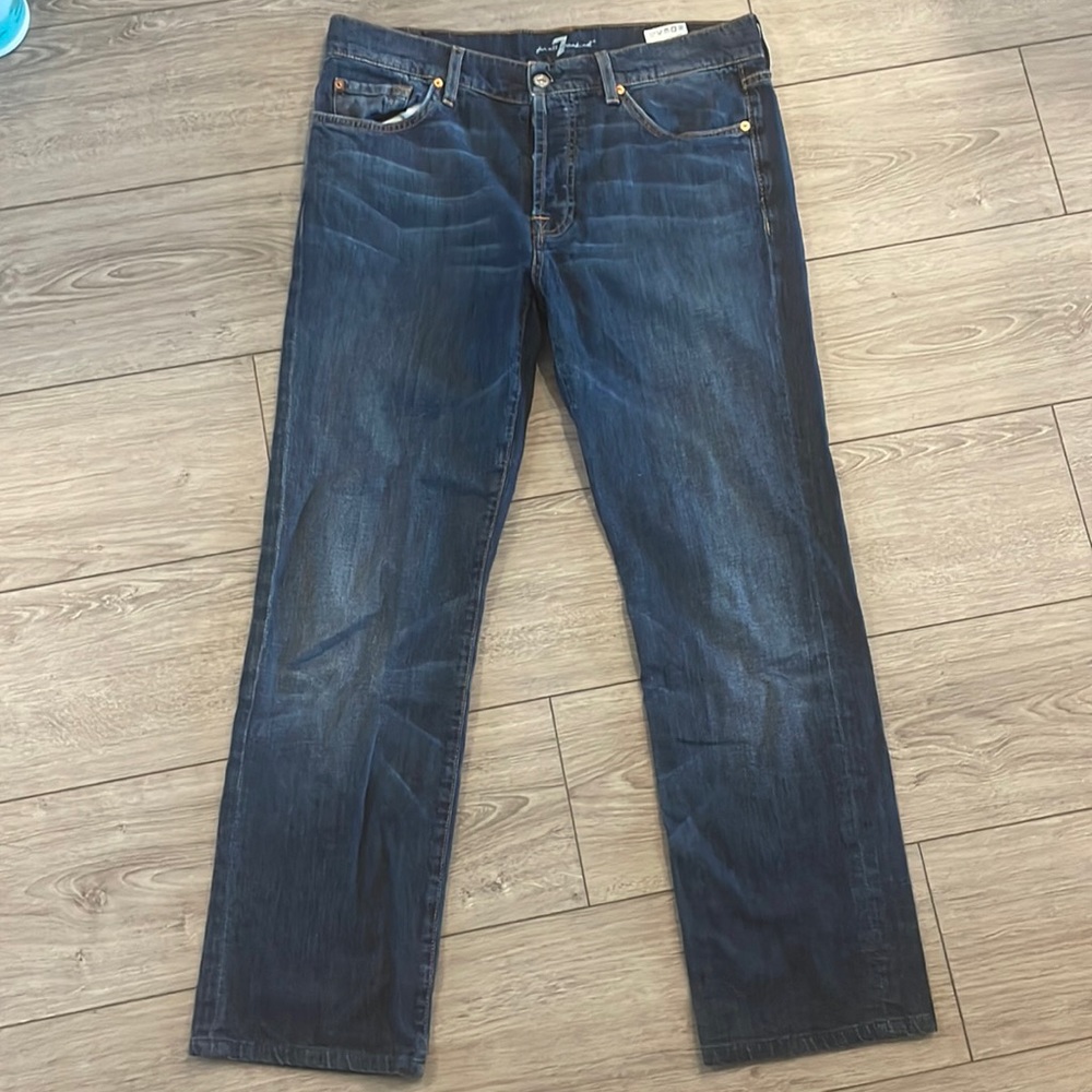 EC 7 for All Mankind Straight Leg Jeans - Size 33